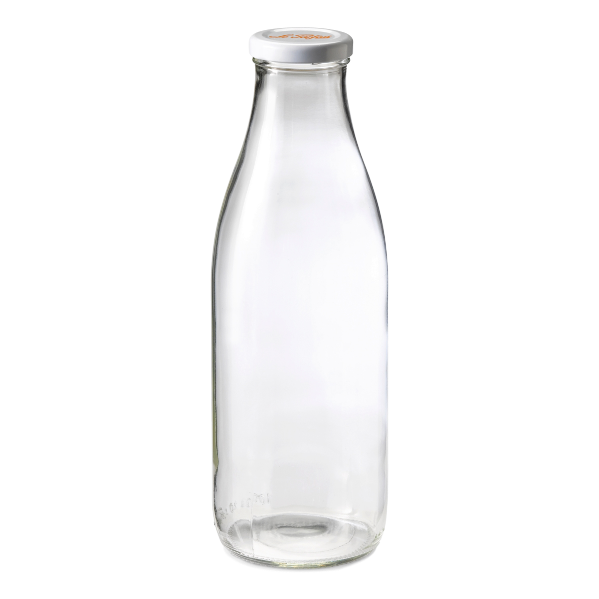 small qty 1 liter glass milk