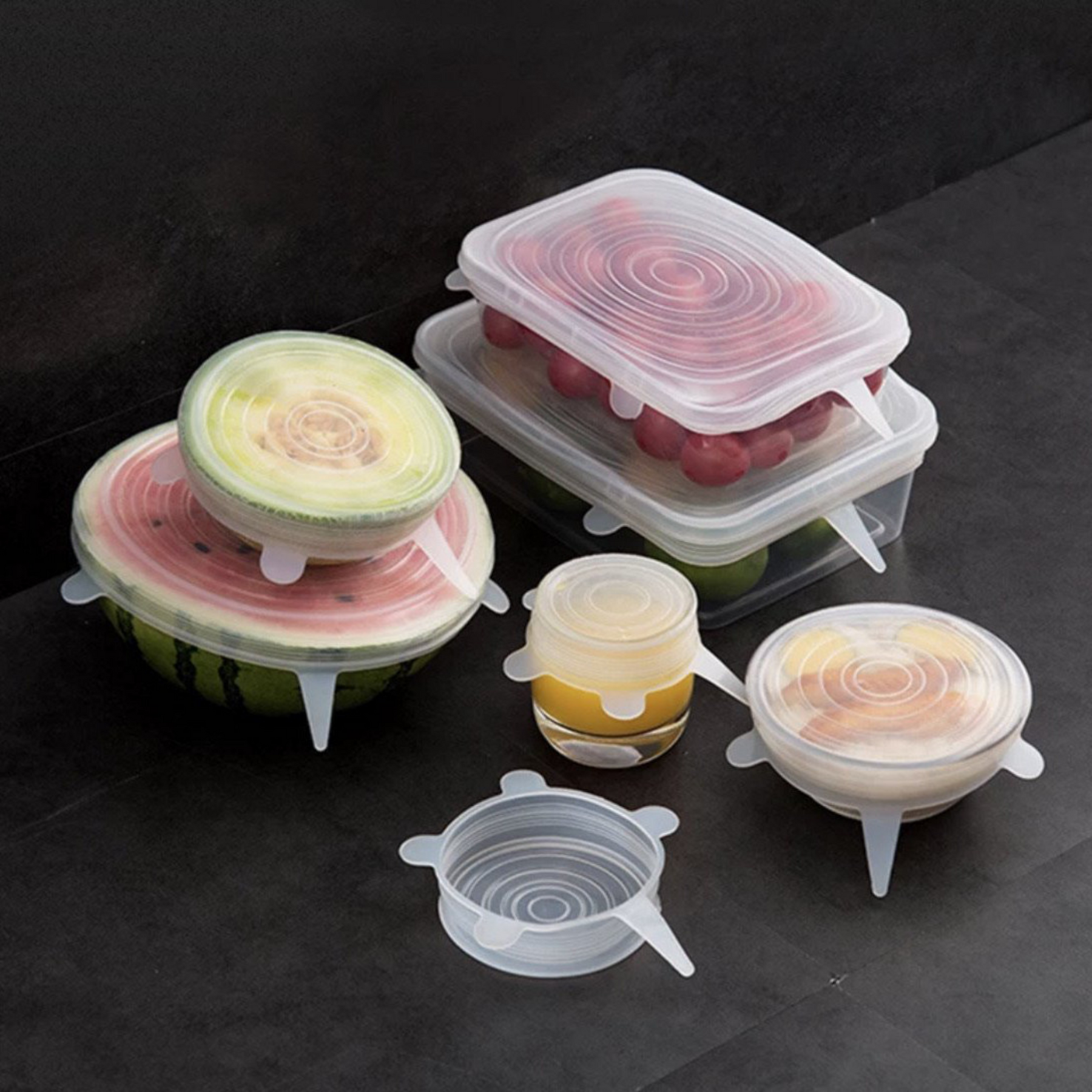  Silicone Bowl Covers - Silicone Covers for Food